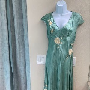 Designer silk dress by Calvin Klein